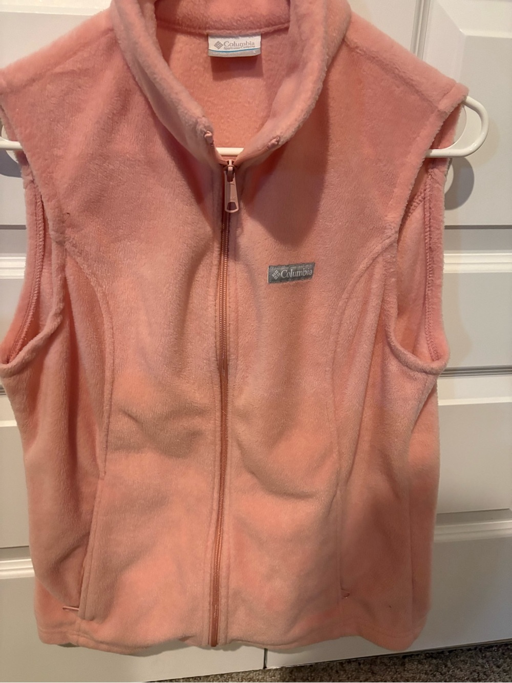 Columbia Kids Peach Pink Fleece Vest